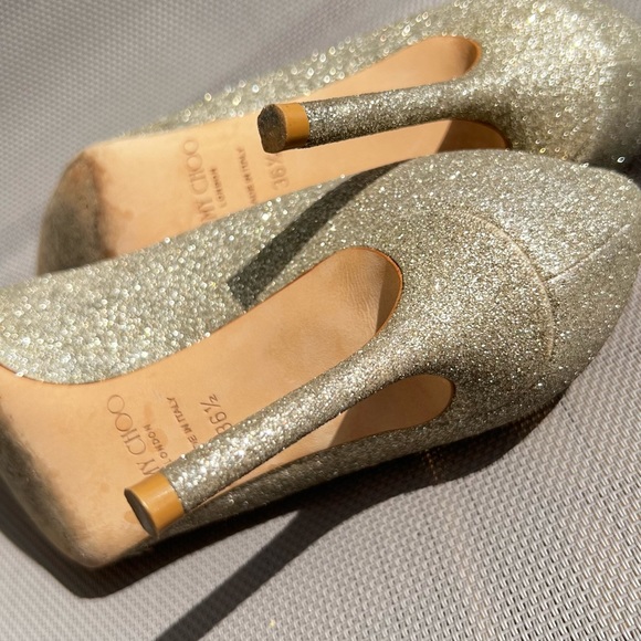 Jimmy Choo Romy 85 Platinum Ice - Picture 8 of 12